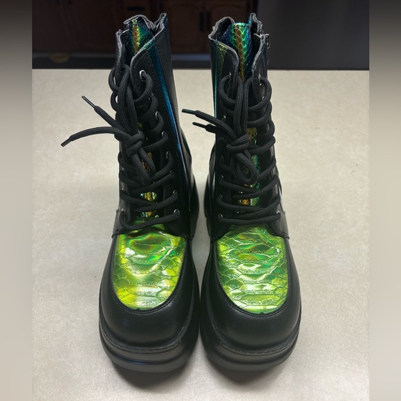 Halloween or Rave platform boots - Picture 2 of 5